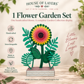 1 Flower Garden Set | House of Layers Garden Collection