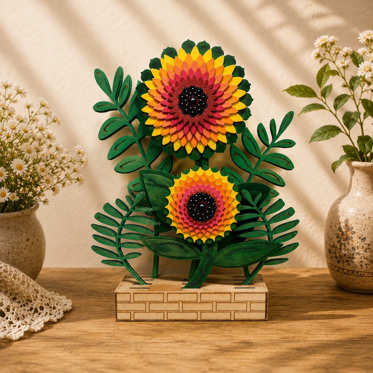 Sunflower Mini Bloom + Bloomburst | Matching Garden Collection Flower Set